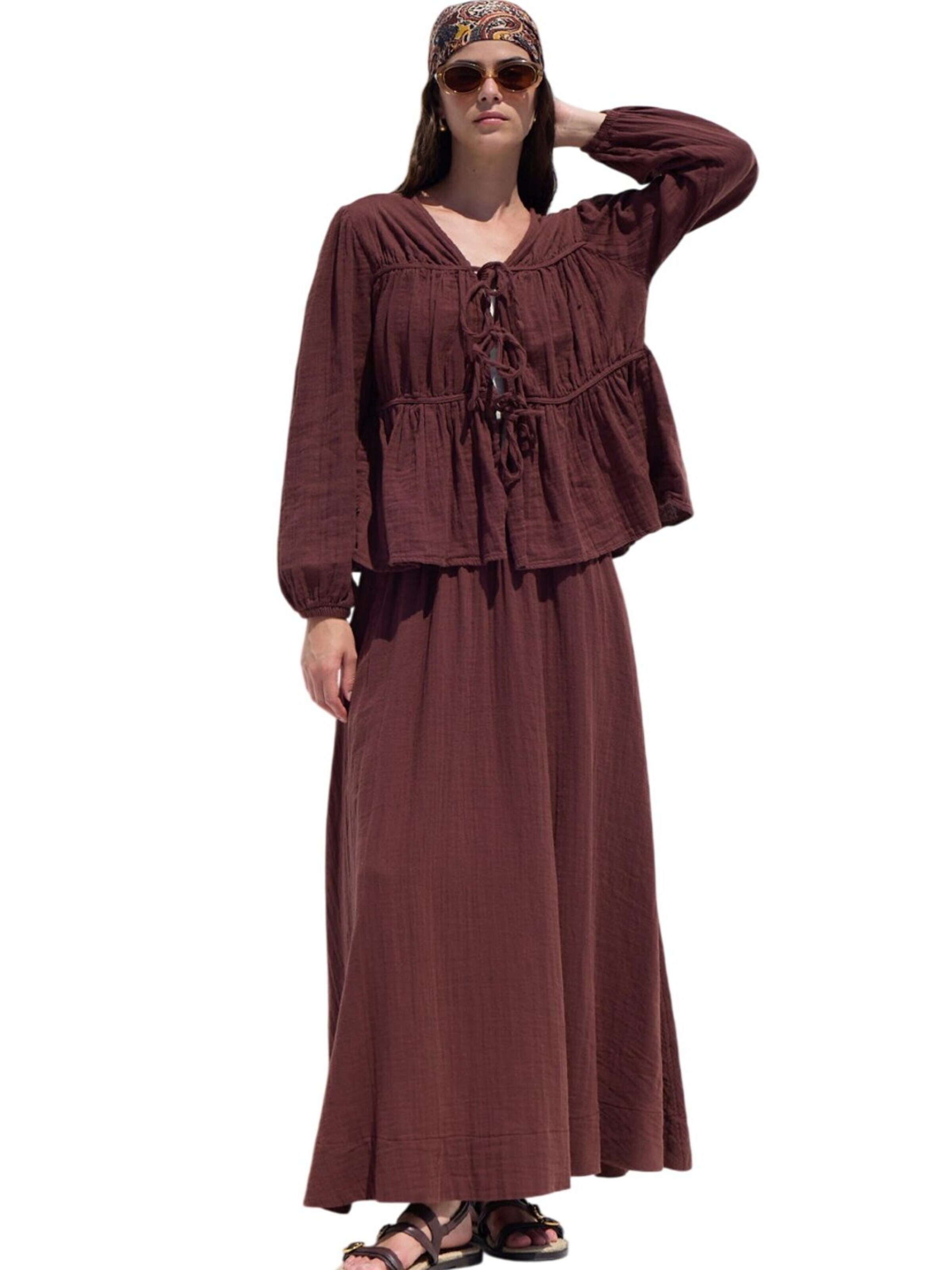 MANUKA Blouse in Red