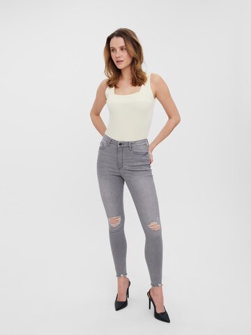 VERO MODA Skinny Jeans 'Sophia' in Grey