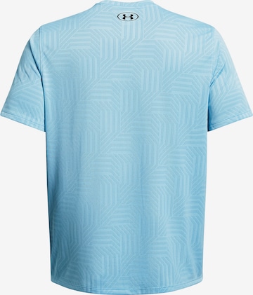 UNDER ARMOUR Functioneel shirt ' Vent Geotessa ' in Blauw