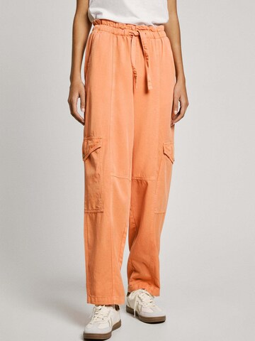Loosefit Jeans cargo 'Hadda' di Pepe Jeans in arancione: frontale
