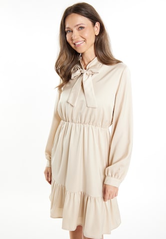 usha BLACK LABEL - Vestido en beige: frente