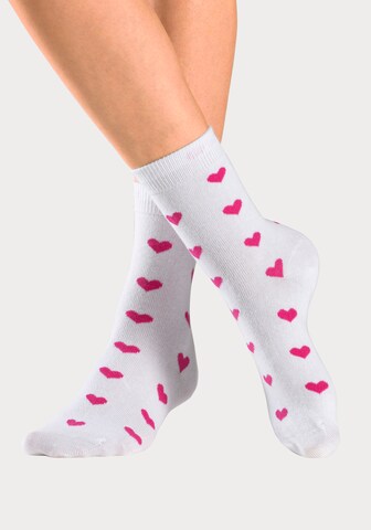 LASCANA Socks in Beige