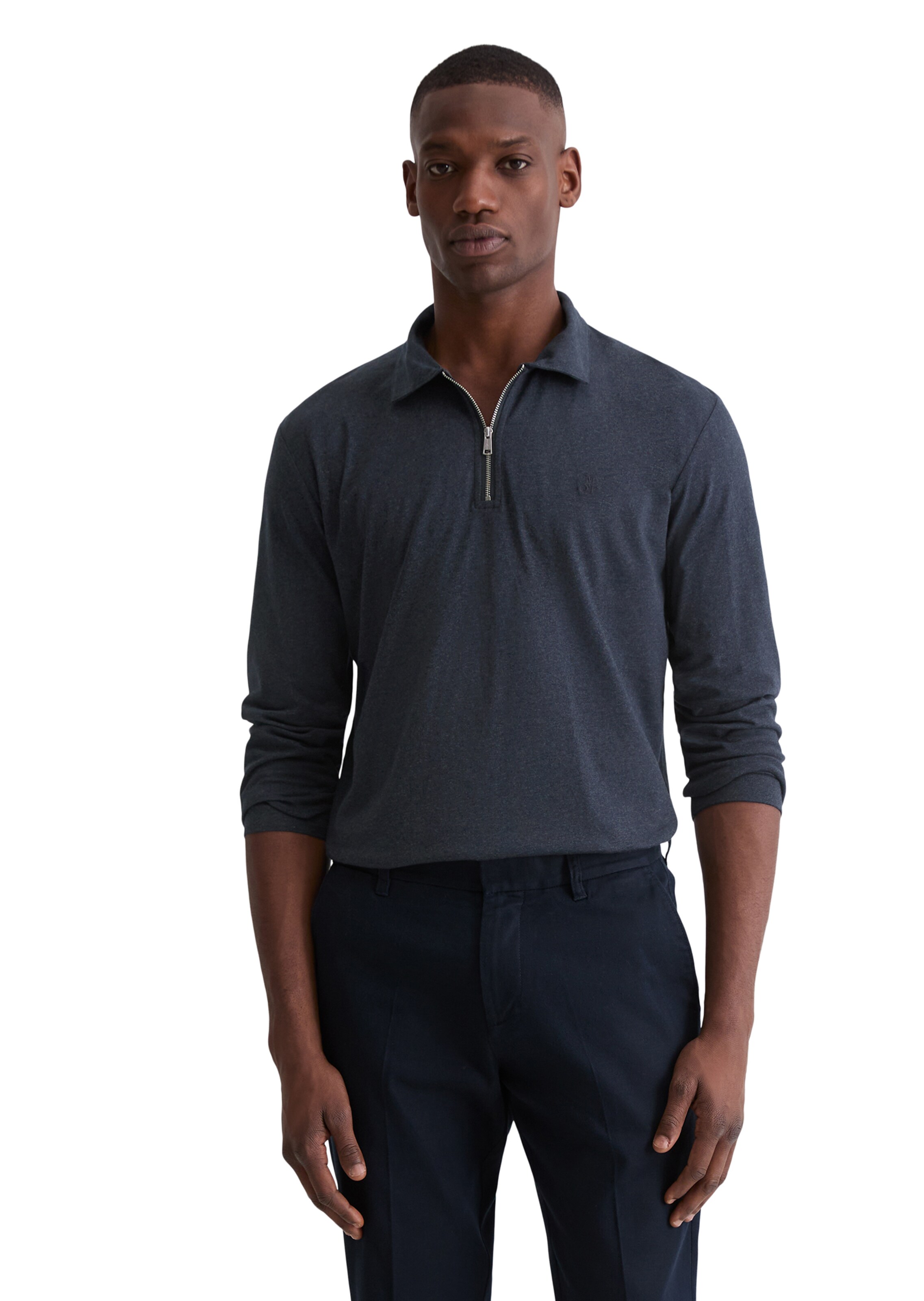 Marc O'Polo Shirt in Blue: front