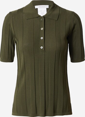 Max Mara Leisure Sweater 'TARTINA' in Green: front