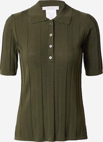 Max Mara Leisure - Jersey 'TARTINA' en verde: frente