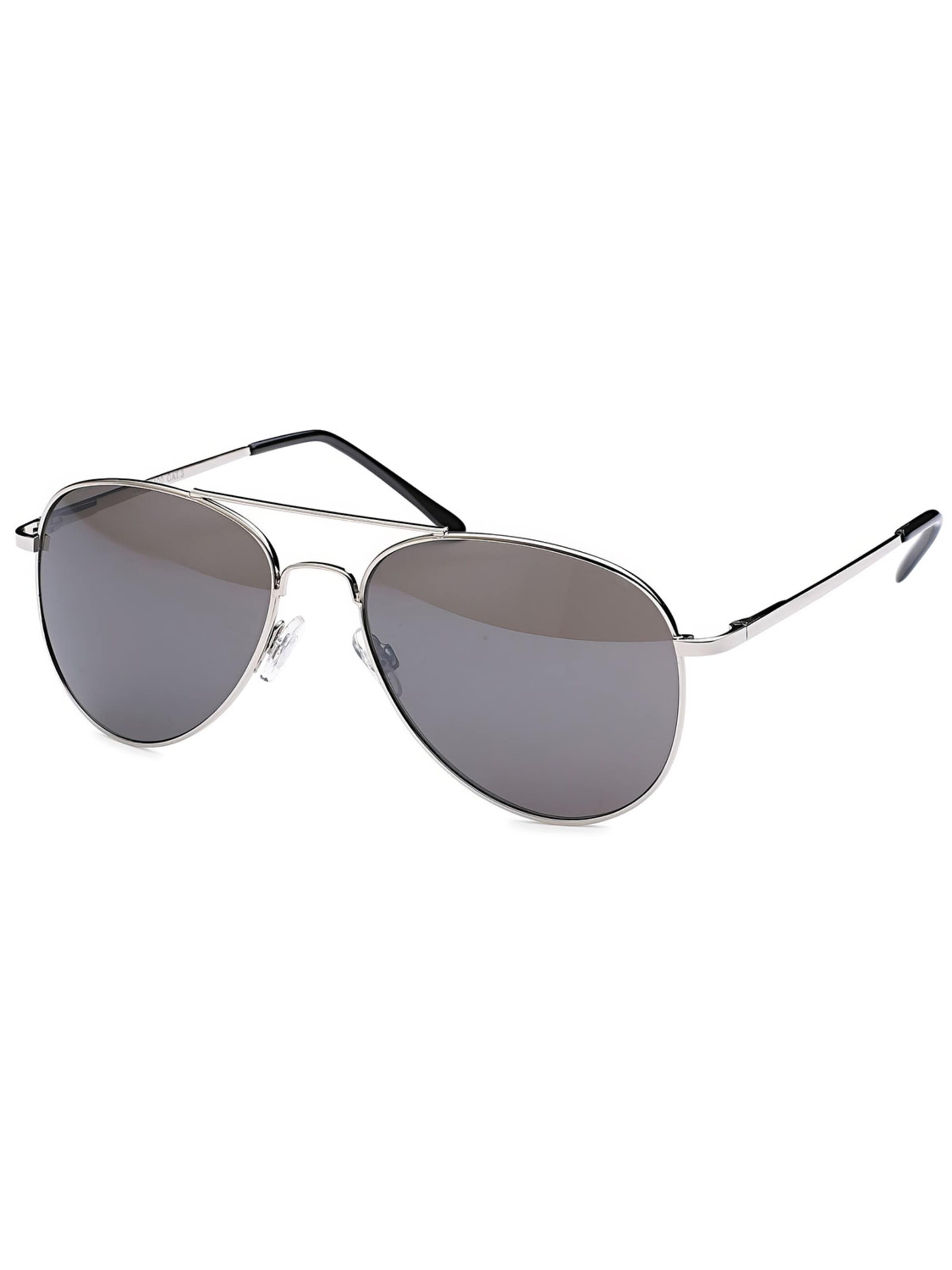 styleBREAKER Sonnenbrille in Grau: Vorderseite