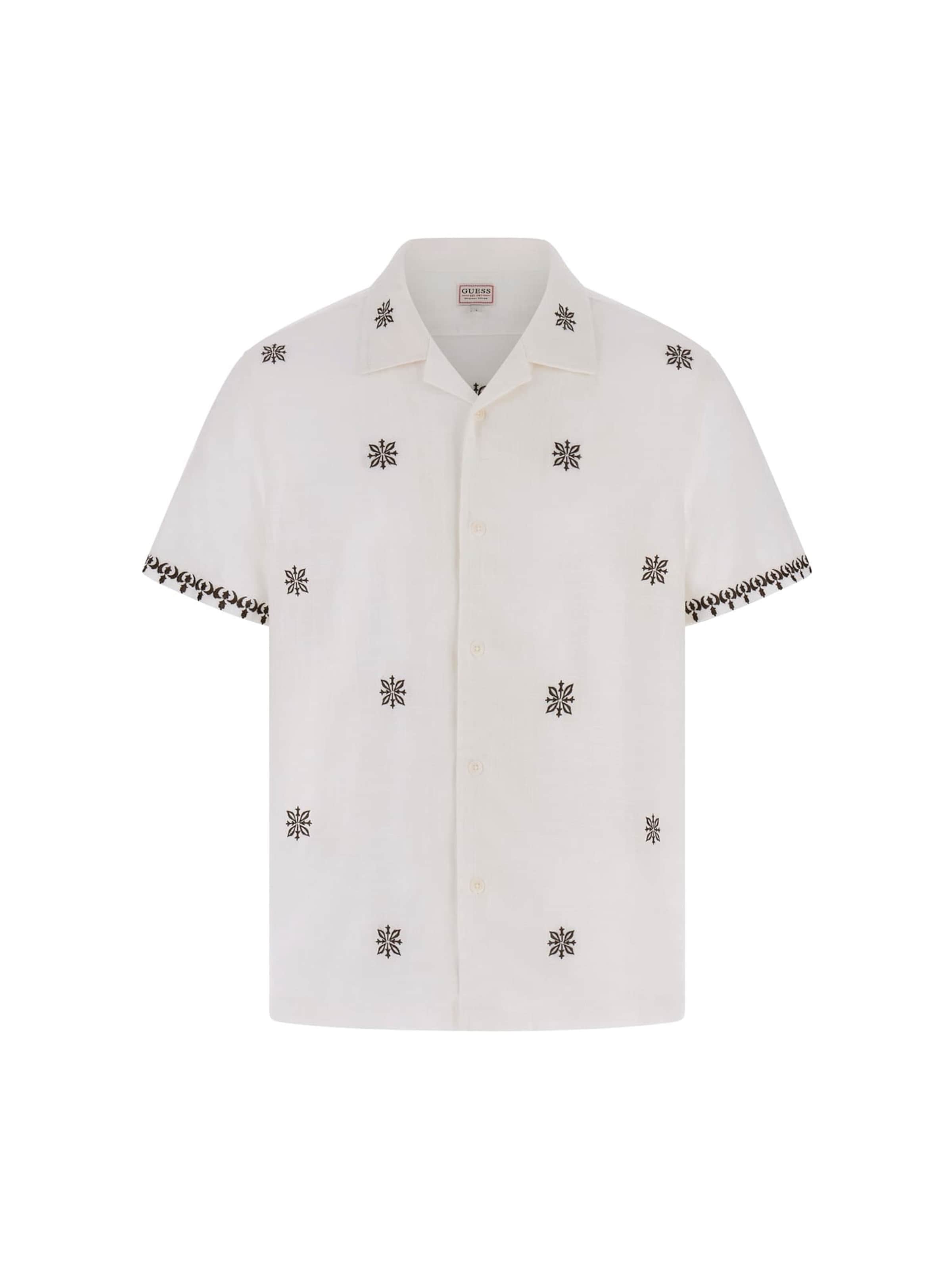 GUESS Hemd in Beige: Vorderseite