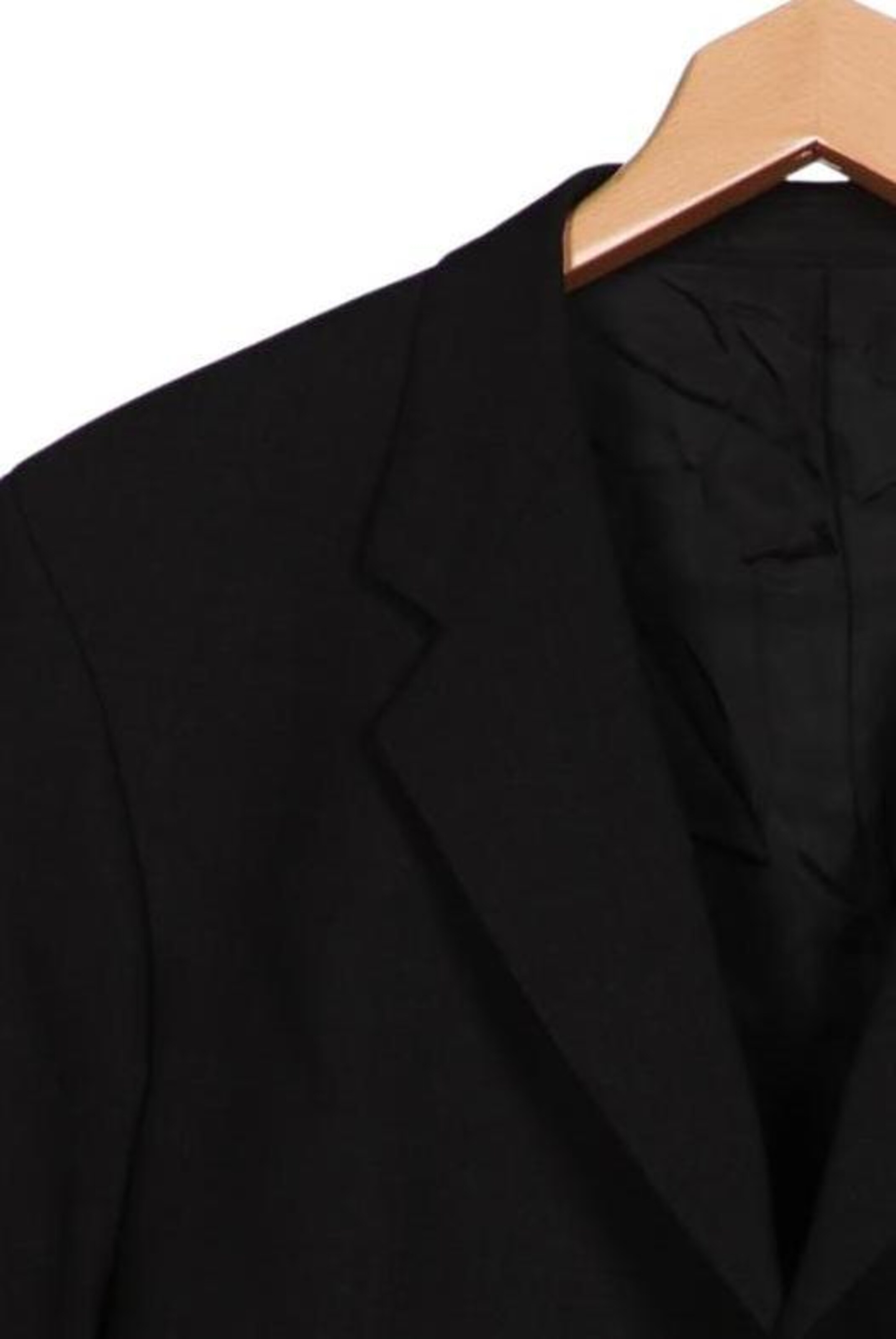CARL GROSS Suit Jacket in XXL in Black