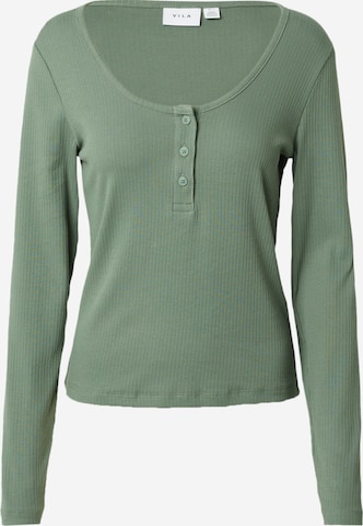 VILA Shirt 'HOLLIE' in Green: front