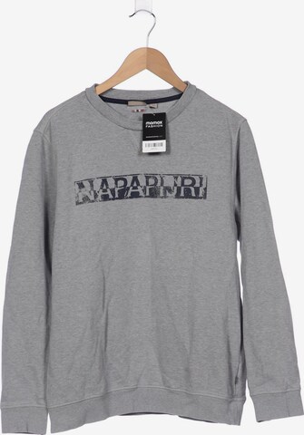 NAPAPIJRI Sweater XL in Grau: predná strana