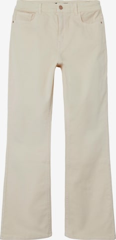 LMTD Wide leg Jeans 'Tazza' in Beige: voorkant