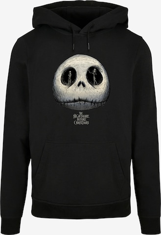 ABSOLUTE CULT Sweatshirt 'The Nightmare Before Christmas - Jacks Eyes' in Schwarz: Vorderseite