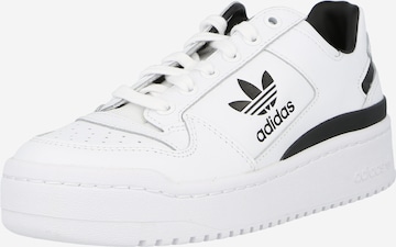 ADIDAS ORIGINALS - Sapatilhas baixas 'Forum Bold' em branco: frente