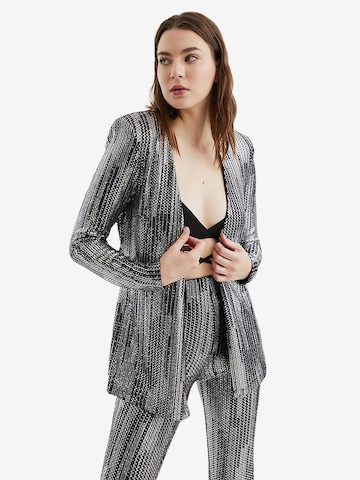 NOCTURNE Blazer in Silber