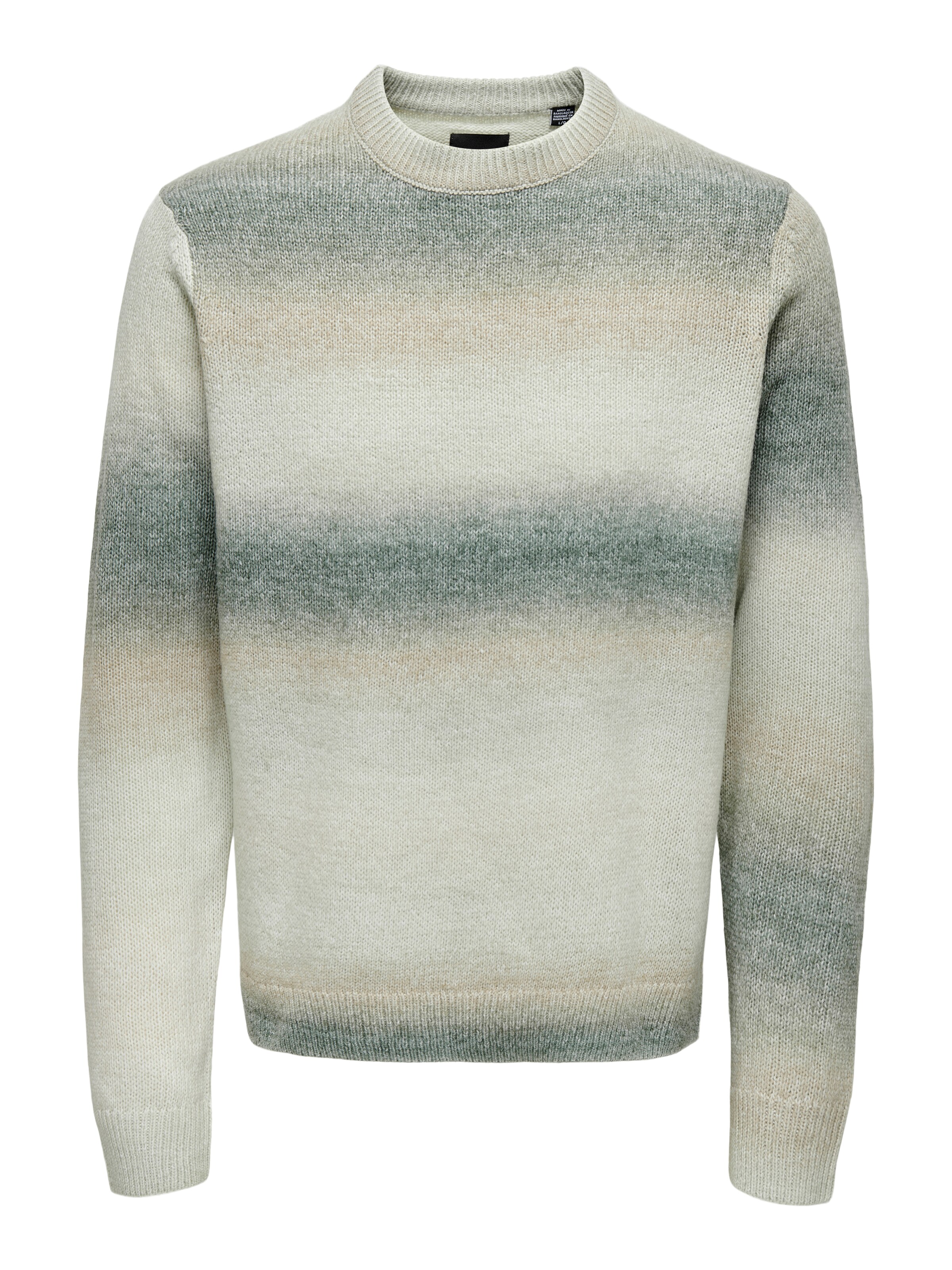 Only & Sons Sweater 'ONSTimber' in Grey: front