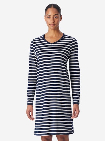 Chemise de nuit 'Casual Essentials' SCHIESSER en bleu