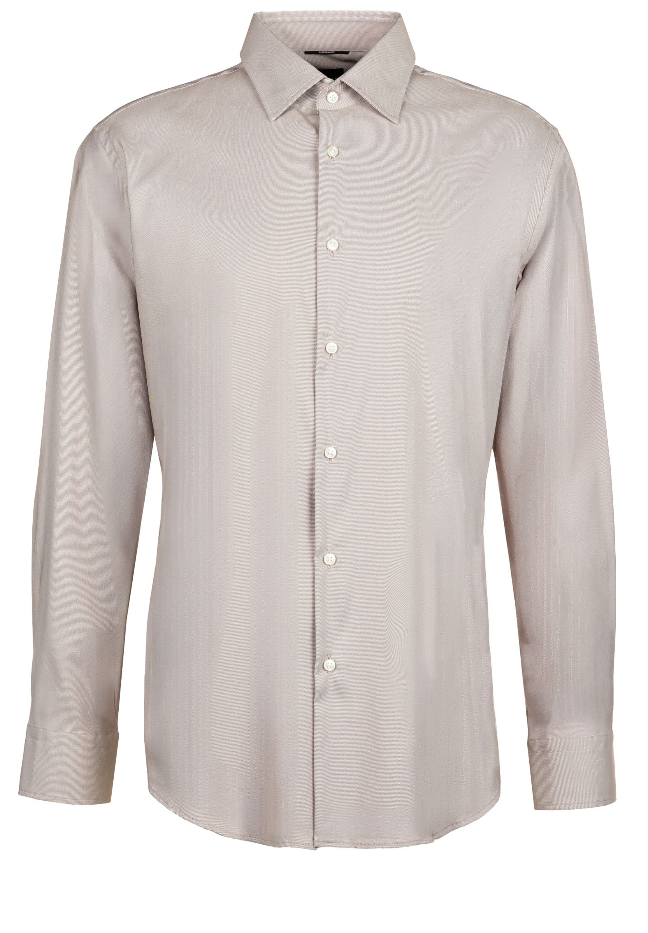 BOSS Hemd in Beige: Vorderseite
