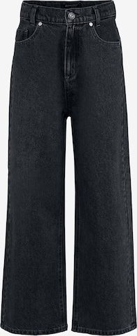 juoda BLUE EFFECT „Baggy“ Džinsai: priekis