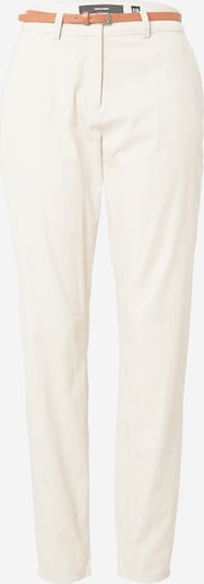 VERO MODA Pantalon chino 'FLASHINO' en marron châtaigne / gris clair, Vue avec produit