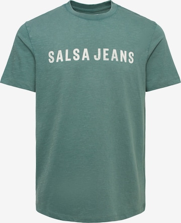 Salsa Jeans T-shirts in Grün: Vorderseite