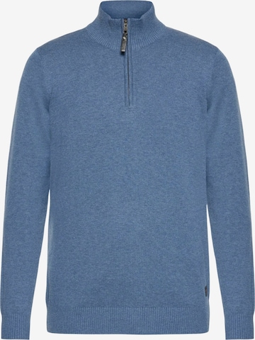 Signal Pullover 'Klaus' in Blau: Vorderseite