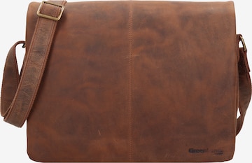 Greenland Nature Crossbody Bag in Brown: front