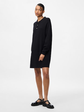 PIECES Pletena obleka 'PCJASSY' | črna barva