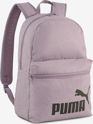 PUMA Backpack in Purple: front