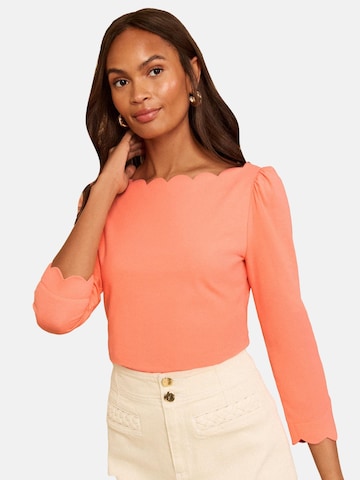 T-shirt love & roses en rose : devant