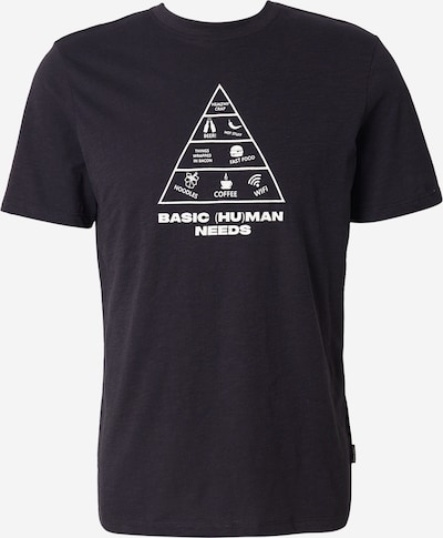 BLEND T-Shirt 'BHIKO' en bleu marine / blanc, Vue avec produit