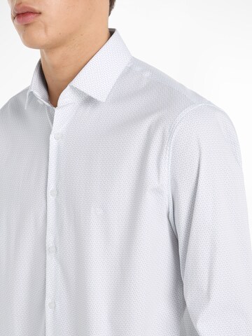 Calvin Klein Slim fit Button Up Shirt in White