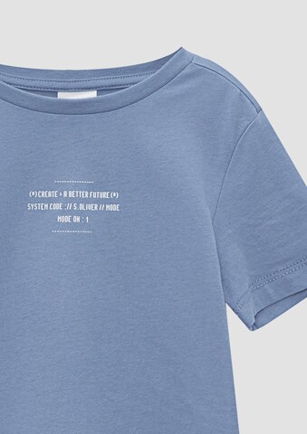 T-Shirt s.Oliver en bleu
