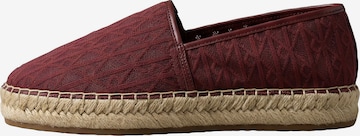 Espadrilles Calvin Klein en rouge : devant