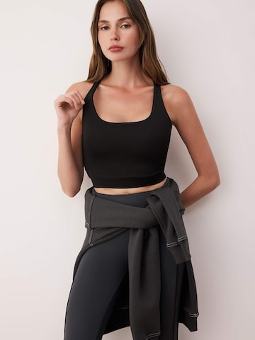 Haut Trendyol en noir : devant