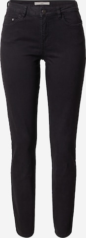 Pantaloni de la EDC BY ESPRIT pe negru: față