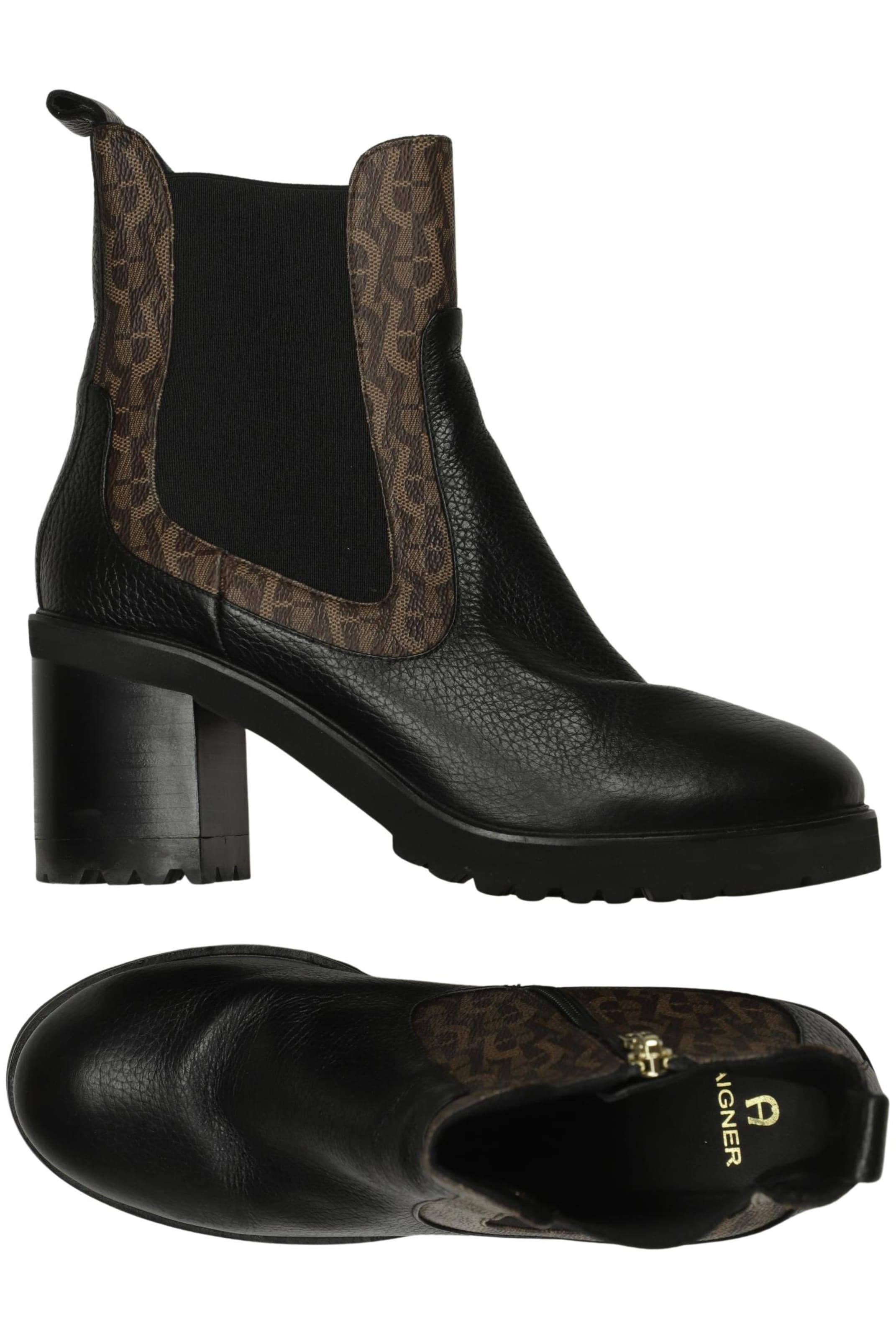 AIGNER Dress Boots in 39 in Black: front