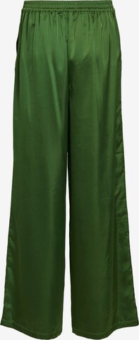 Wide leg Pantaloni di OBJECT in verde