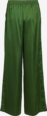 Wide Leg Pantalon OBJECT en vert