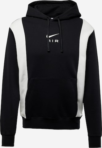 Nike Sportswear Свитшот 'AIR' в Черный: спереди