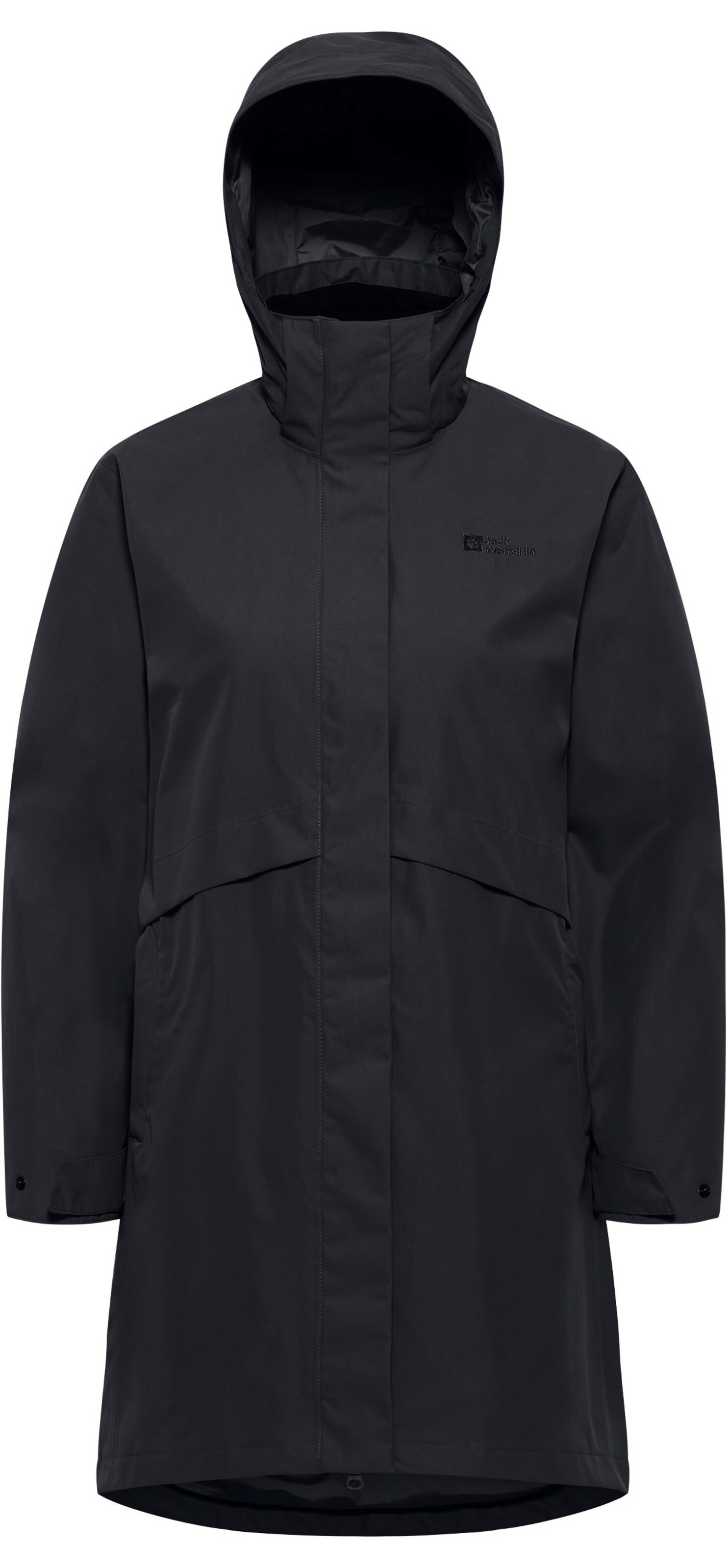 JACK WOLFSKIN Outdoor Jacket in Black