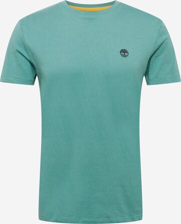 TIMBERLAND - Camisa 'Dun-River' em verde: frente