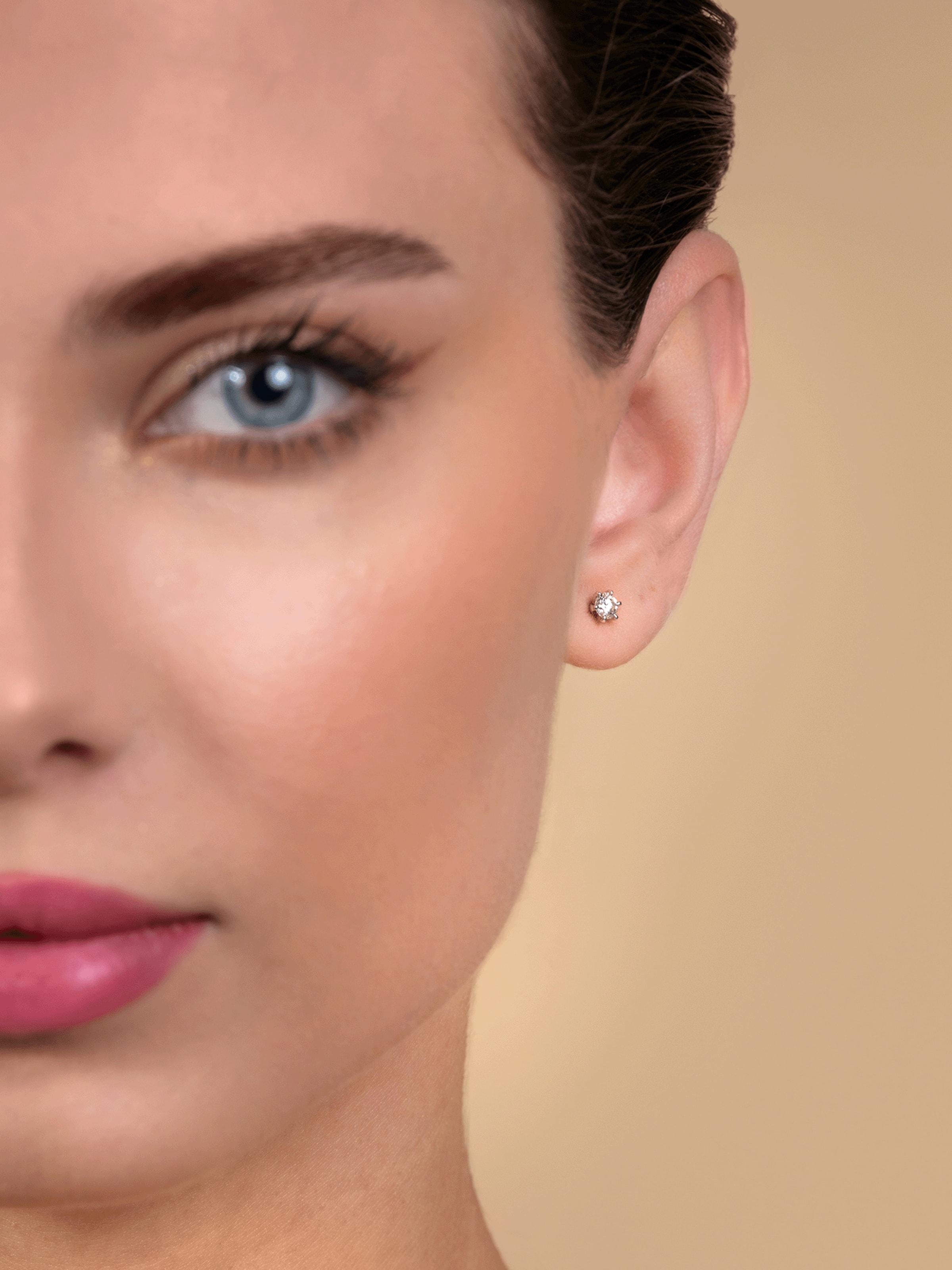 57emozioni Oorbellen 'Diamond' in Zilver