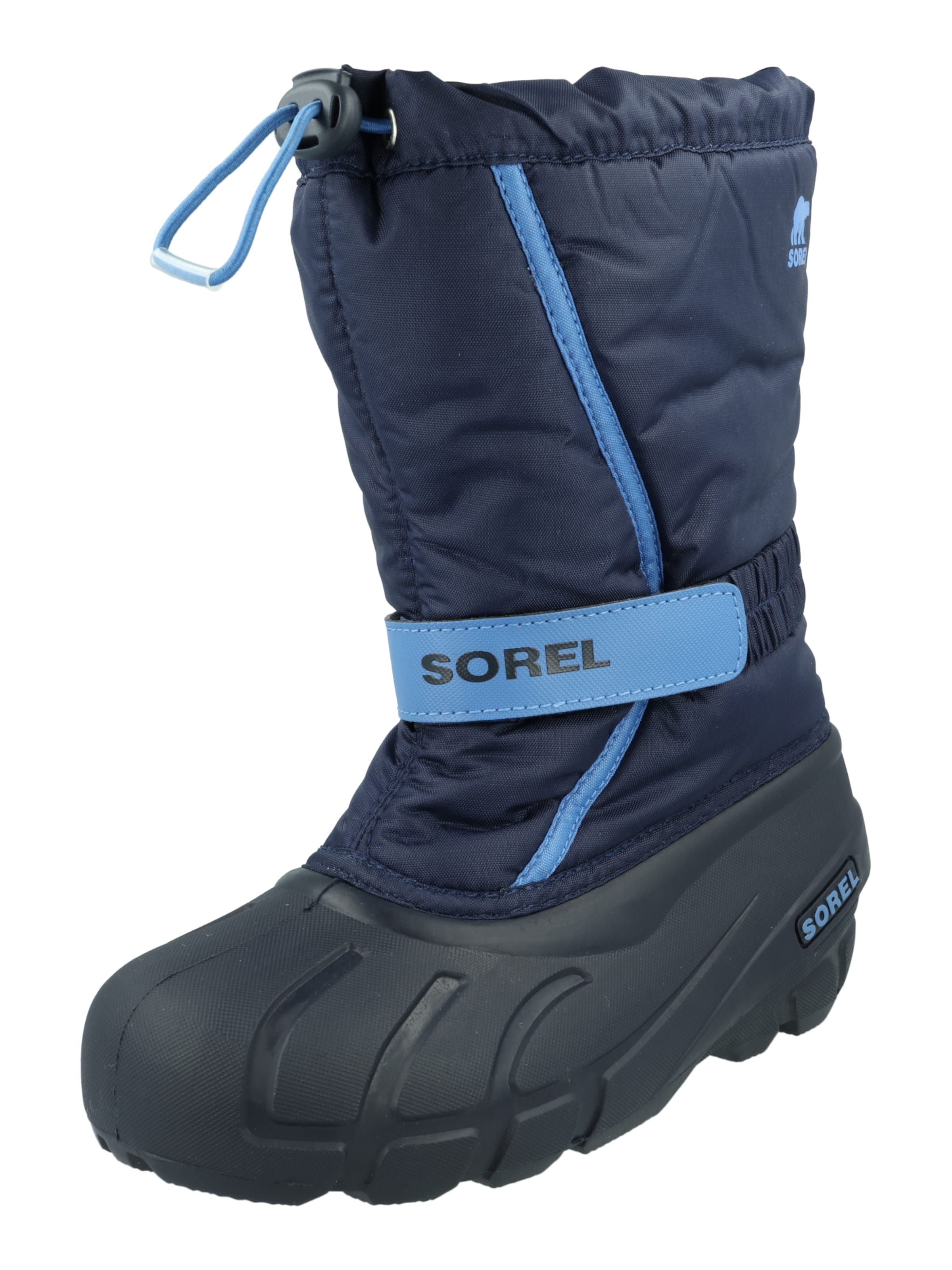 SOREL Snowboots 'Youth Flurry' in Blauw: voorkant