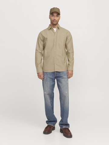 R.D.D. ROYAL DENIM DIVISION Comfort fit Overhemd in Beige