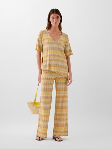 Scalpers Loose fit Trousers 'Ziggy' in Beige: front