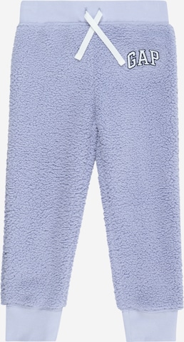 GAP Tapered Broek in Lila: voorkant