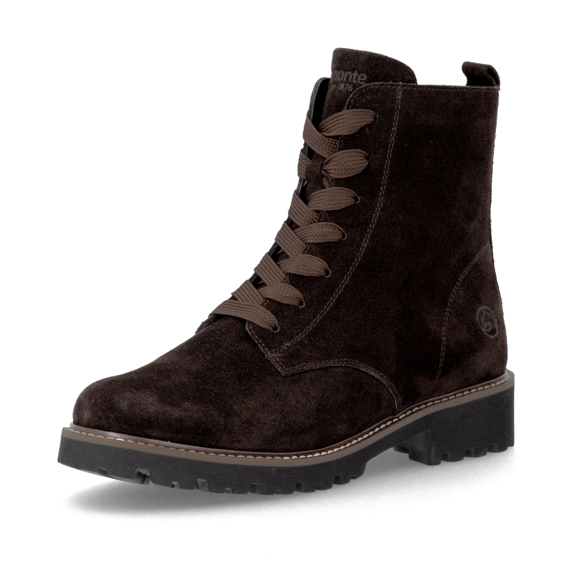 REMONTE Lace-up boot in Brown: front