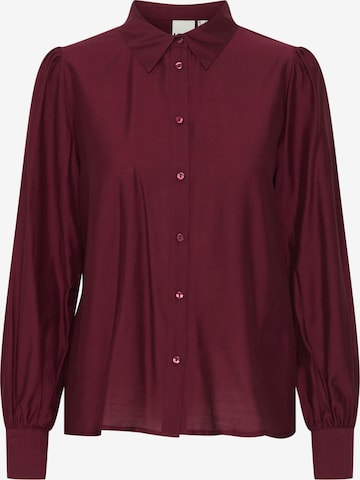 ICHI Blouse 'IH KARLANI' in Red: front