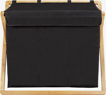 Wenko Laundry Basket 'Trio Ecori' in Black