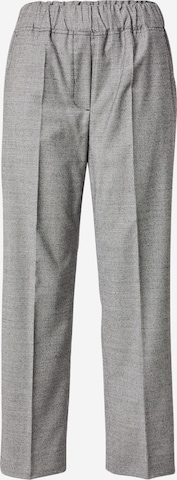 juoda Weekend Max Mara Standartinis Kelnės su kantu 'Hateley': priekis